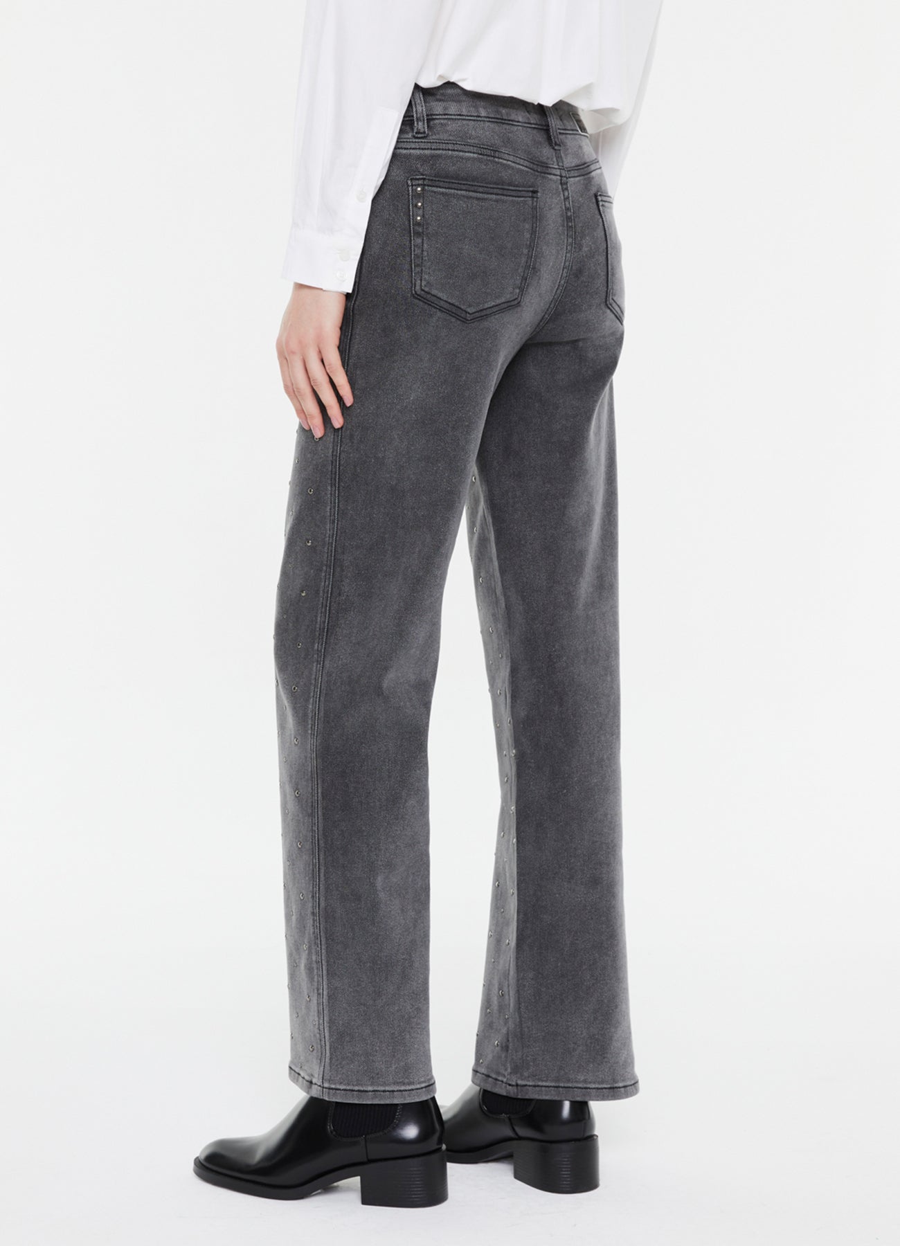 Pants : Grey-42