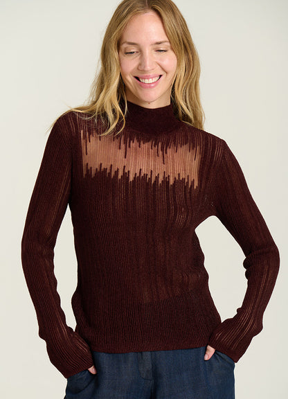 Sweater : 0000-Red Cocoa