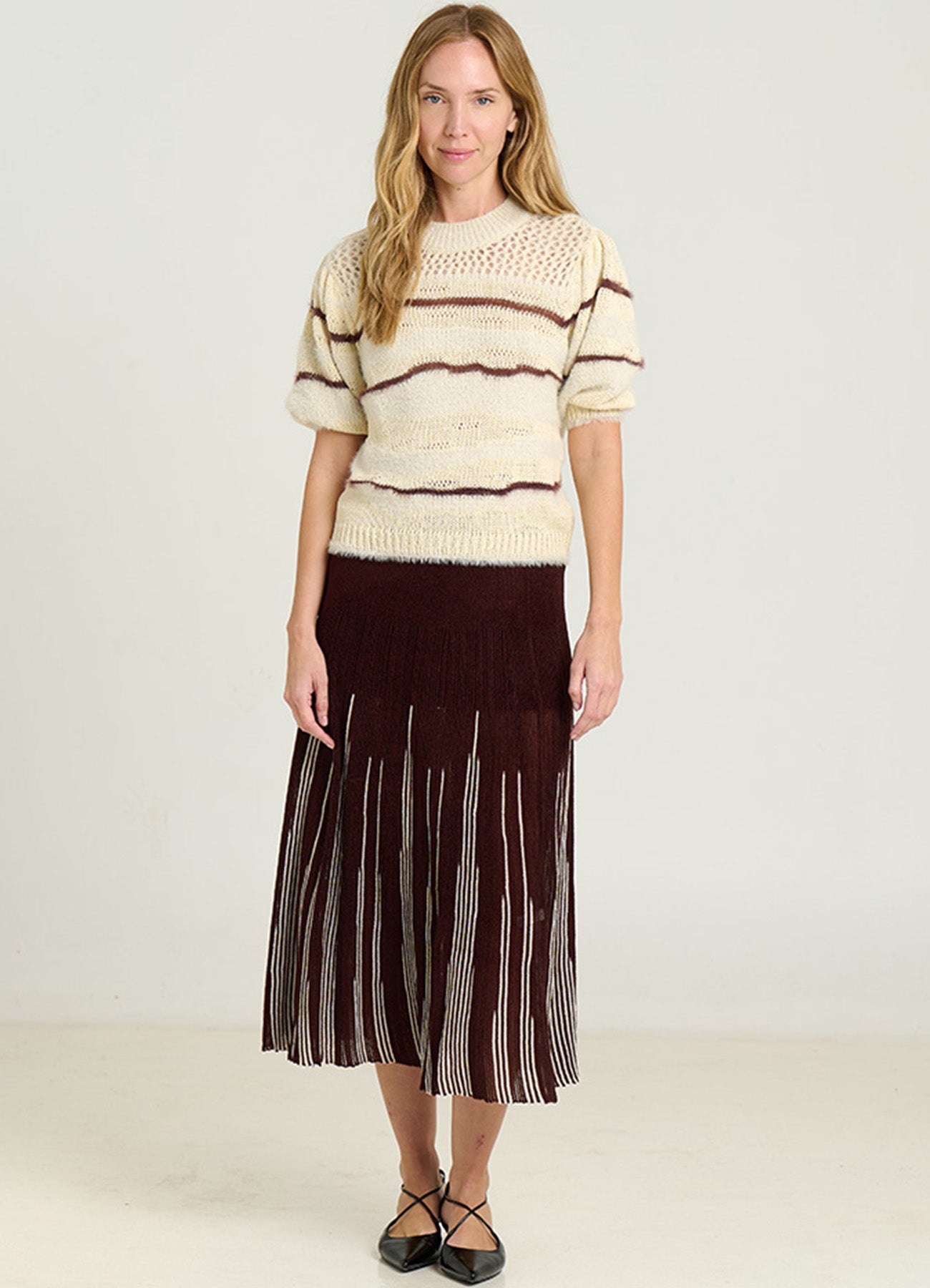 Skirt : 0000-Red Cocoa