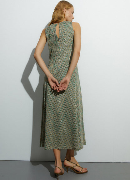 Dress : Green-70