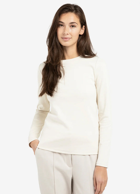 Heavy Quality Long Sleeve T-Shirt : Birch Beige 30905