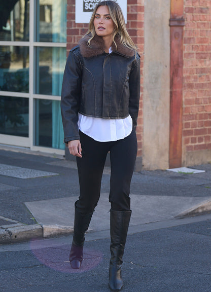 Rowan Jacket : Dark Brown