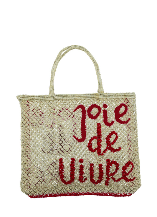 Joie De Vivre : Natural/Raspberry