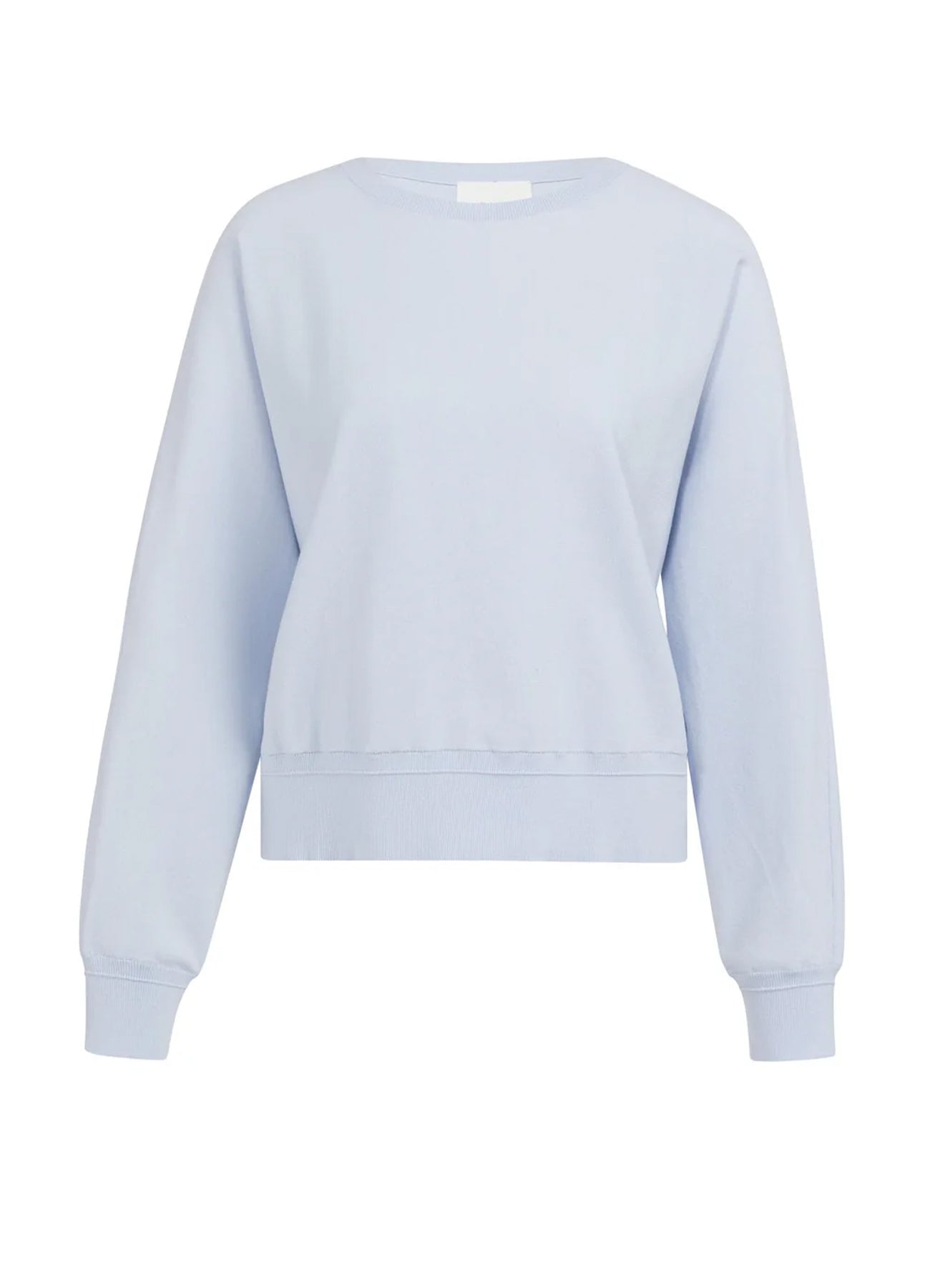 Batwing Sweater With Details : Ice Blue 99048