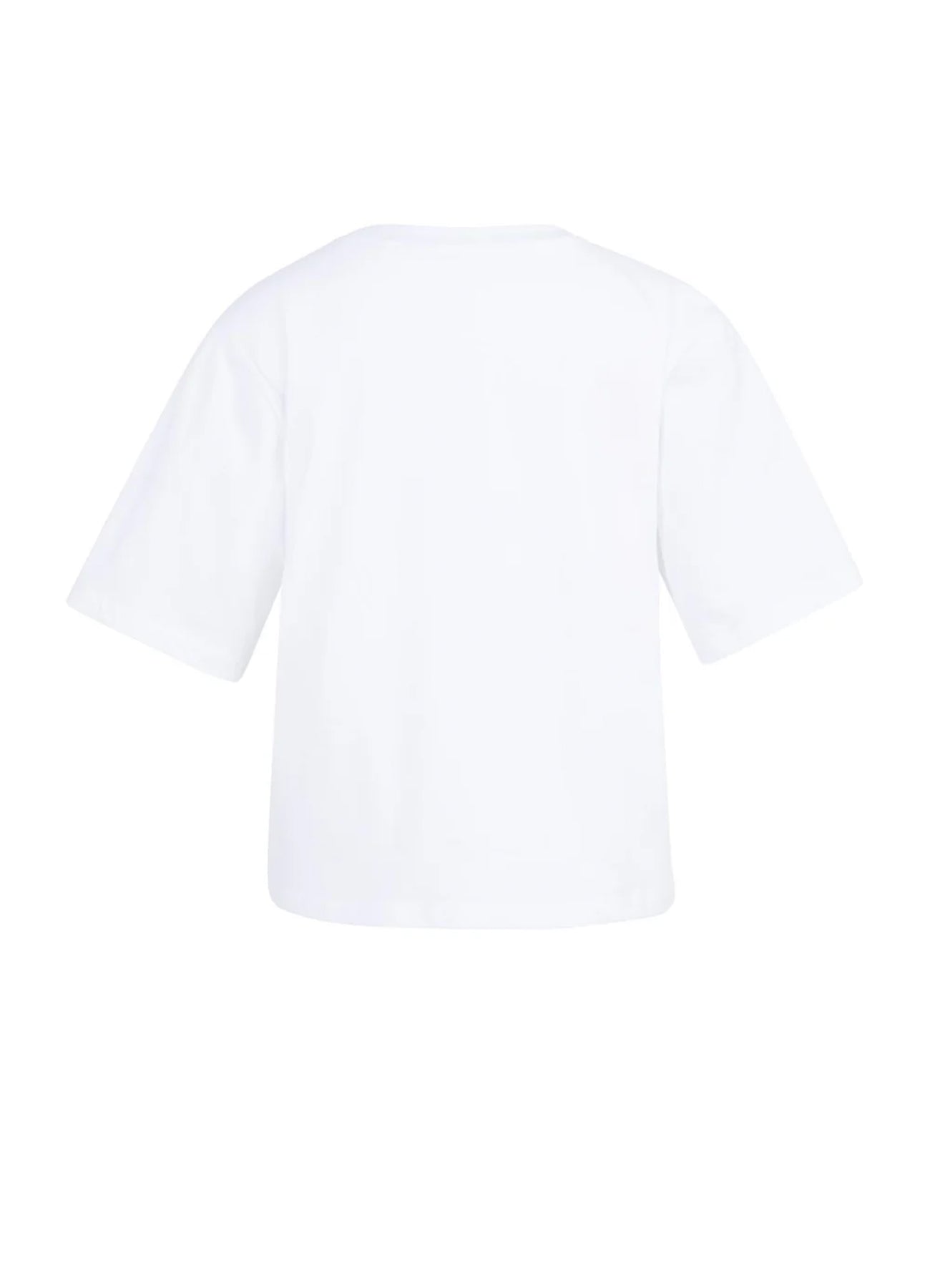 Short Sleeve T-Shirt With Floc : Vapor Blue Grey Dessin 442031