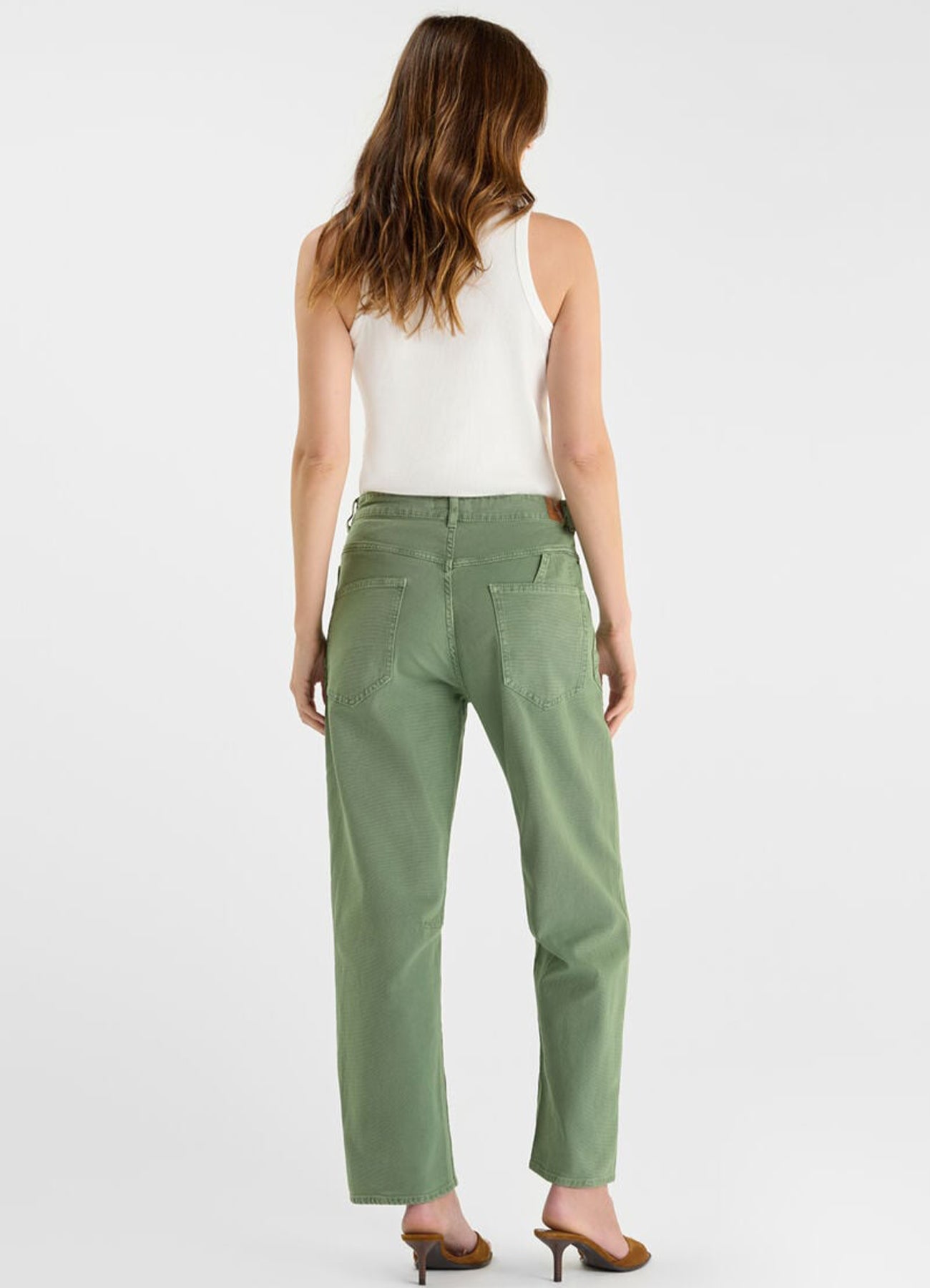 Pant : Hedge Green