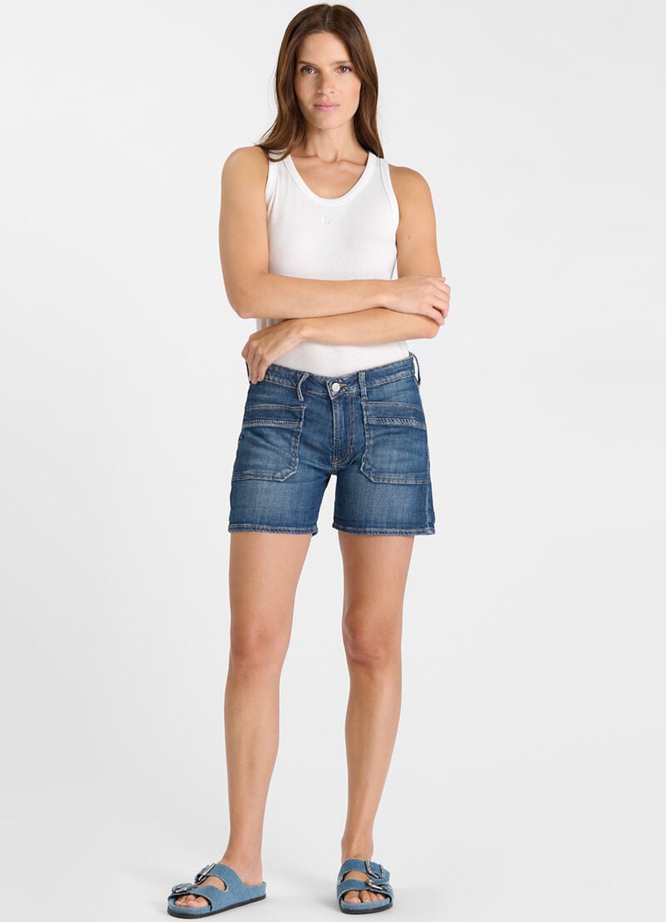 Short : Blue