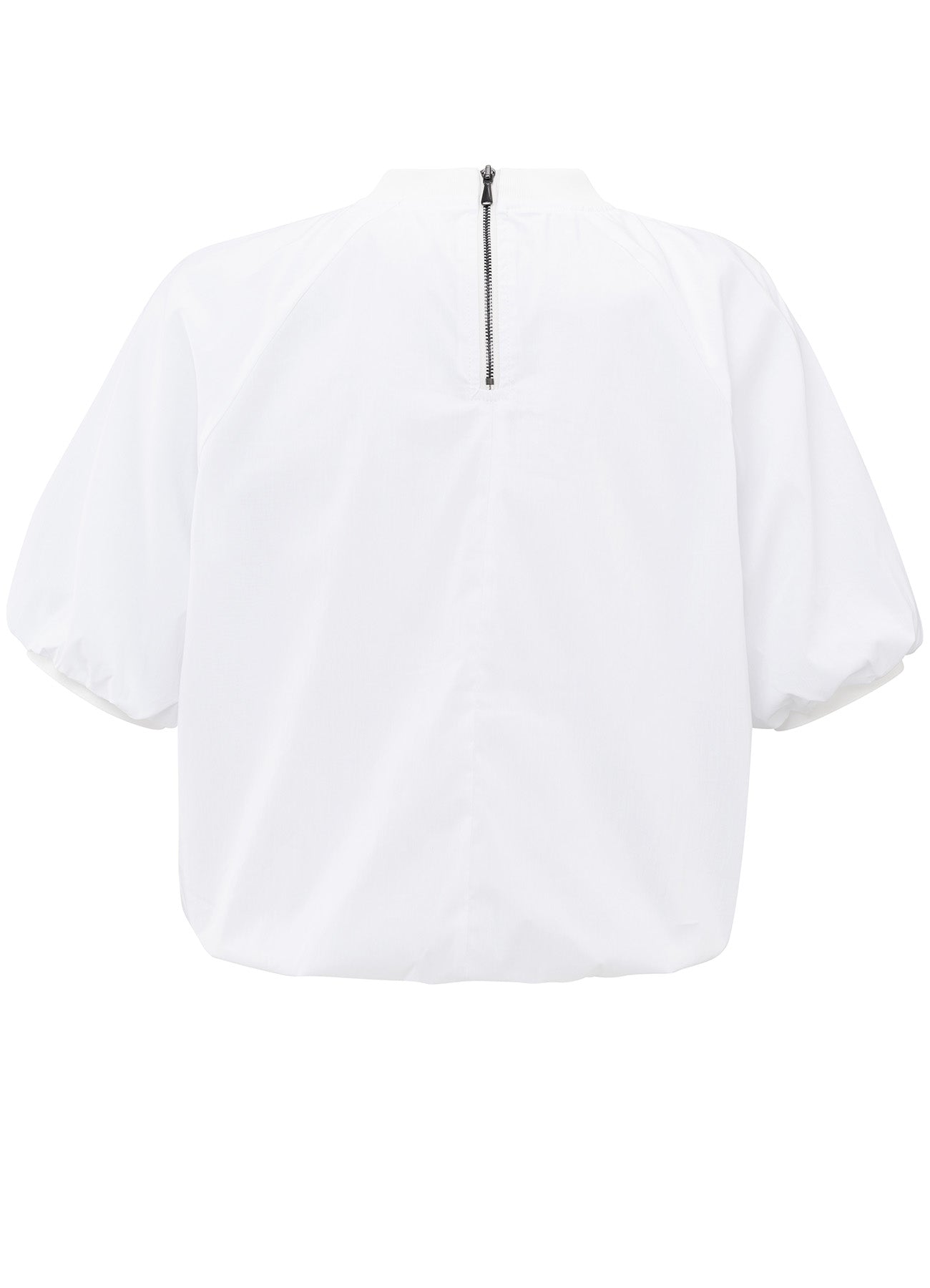Puffed Woven T-Shirt : Pure White 00000