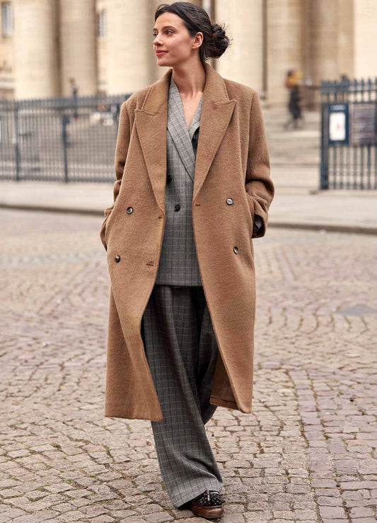 Coat : 15-Camel