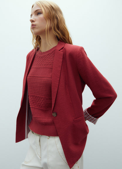 Blazer : Red-107