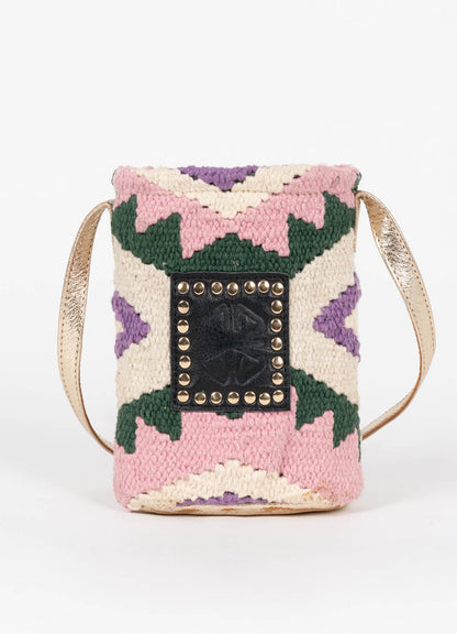 Habana Crossbody : Green/Lilac
