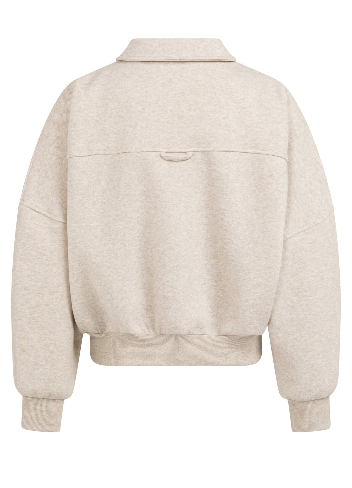 Sweat Jacket With Pockets : Slate Grey Melange 990552