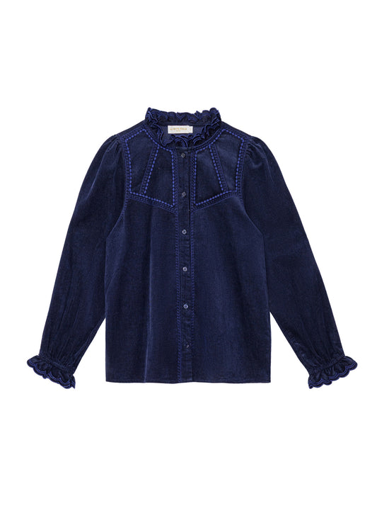 Blouse : 25-Marine
