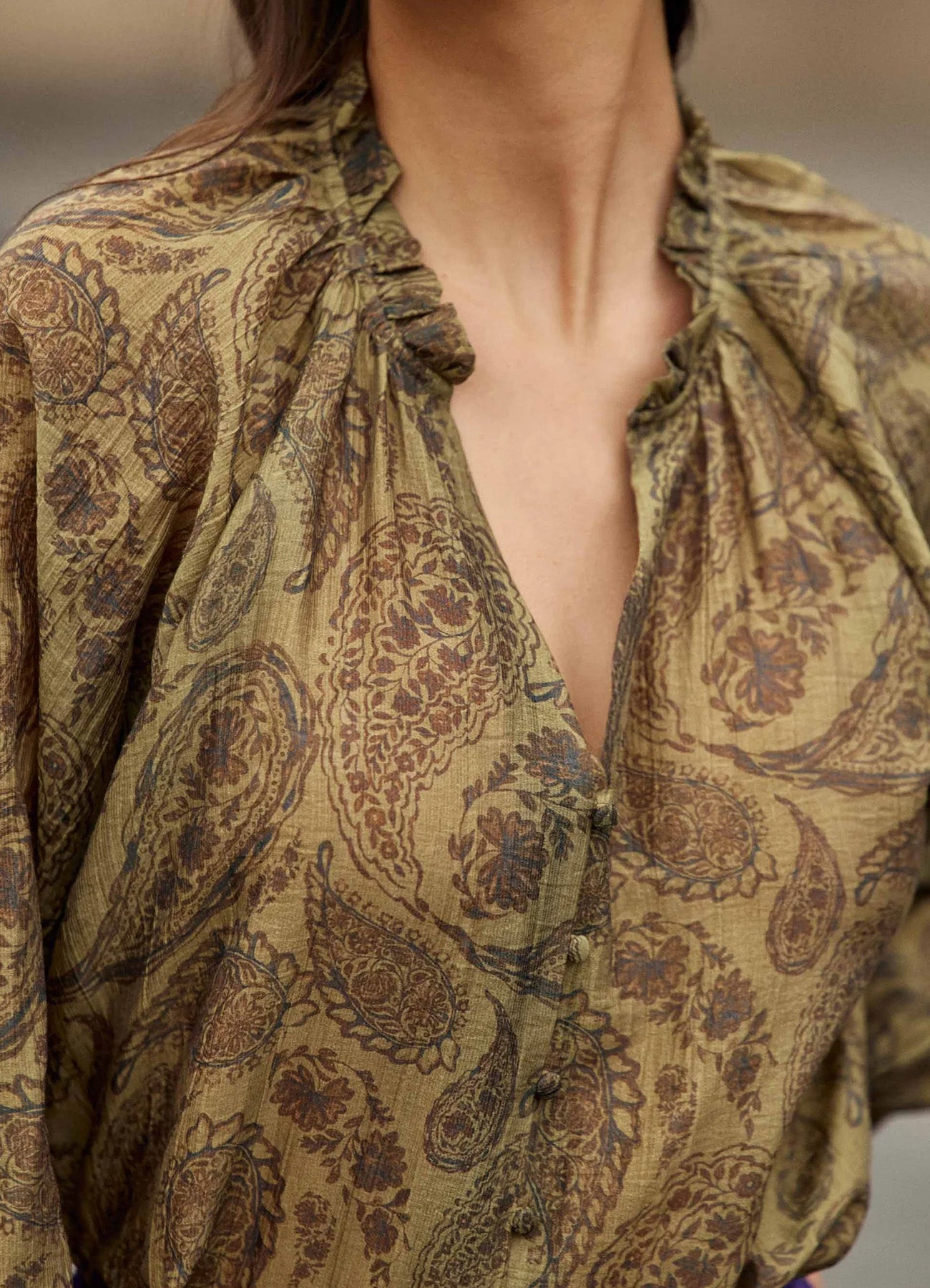 Blouse : 17-Cachemire