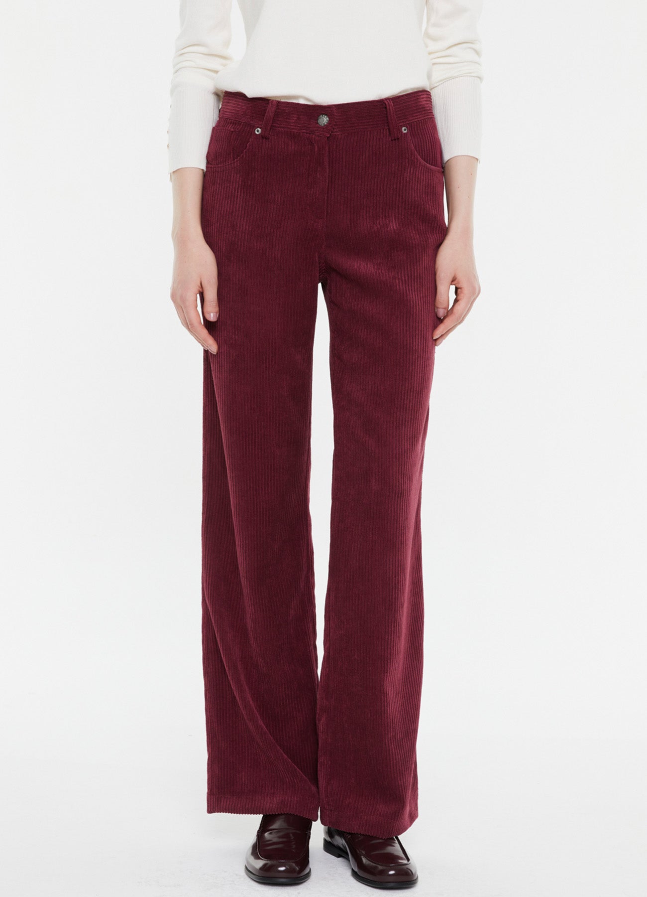 Pants : Bordeaux-68