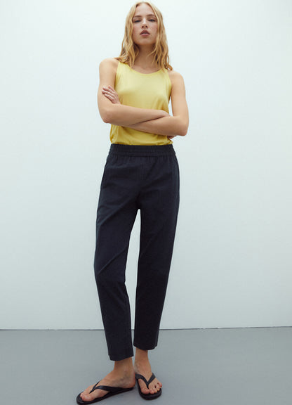 Trouser : Dark Grey -56