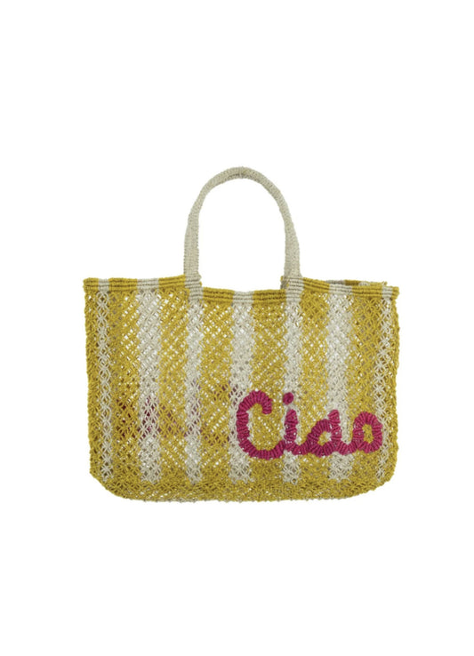 Bag : Natural/Yellow/Pink