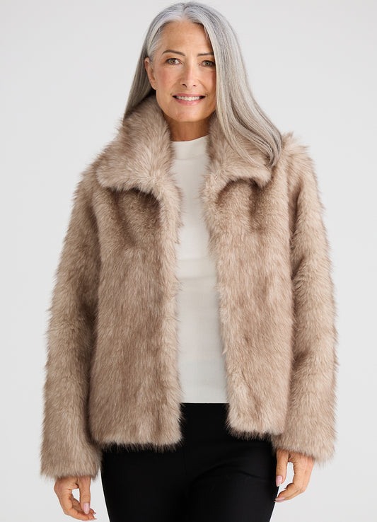 Steinway Jacket : Taupe Fleck