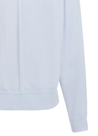 Batwing Sweater With Details : Ice Blue 99048