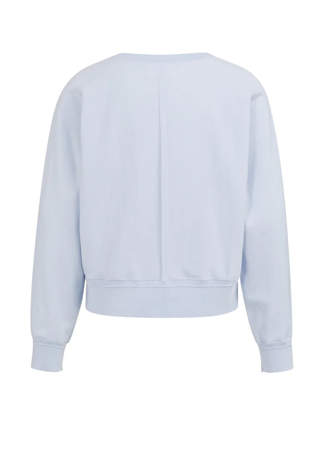 Batwing Sweater With Details : Ice Blue 99048