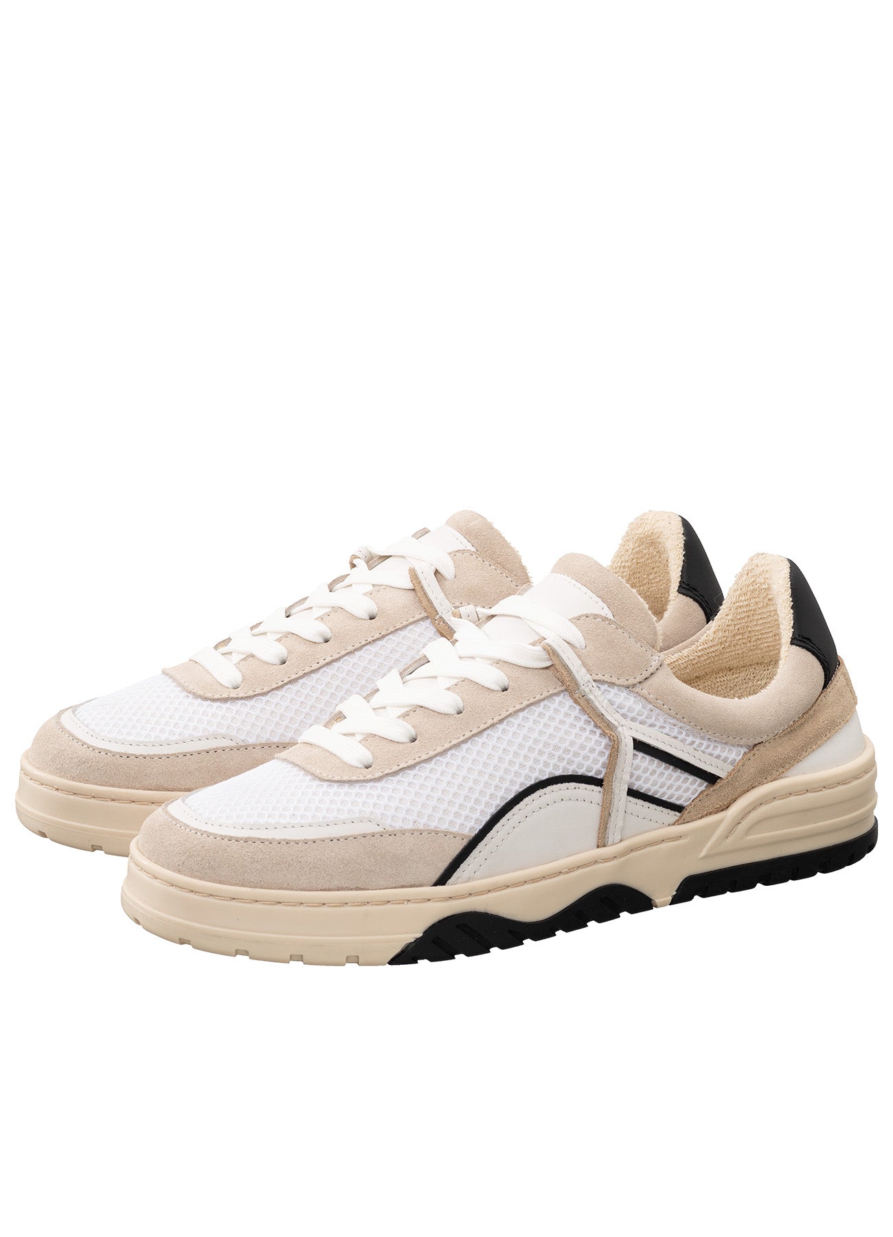 Sneaker With Laces : Washed Black 99989