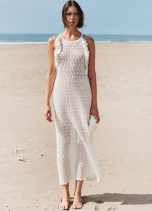 Dress : 1003-Ecru