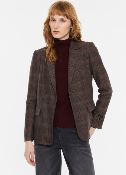 Blazer : Bordeaux-64