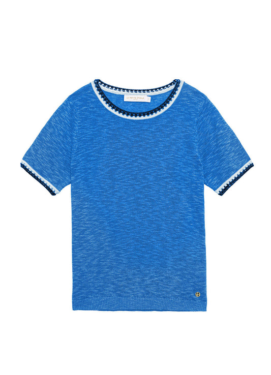 Pullover : 20-Bleu