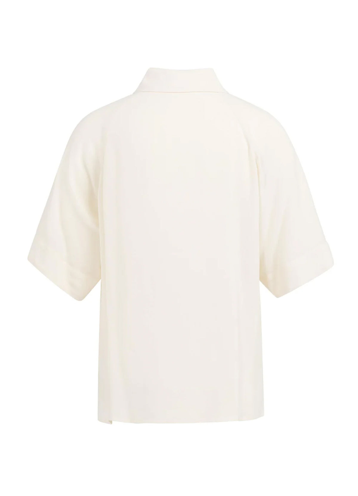 Short Sleeve Raglan Top With P : Ecru 99053