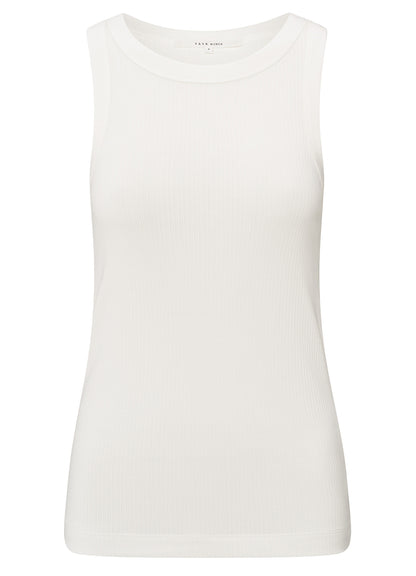 Singlet With Rib Edge : Off White 99983