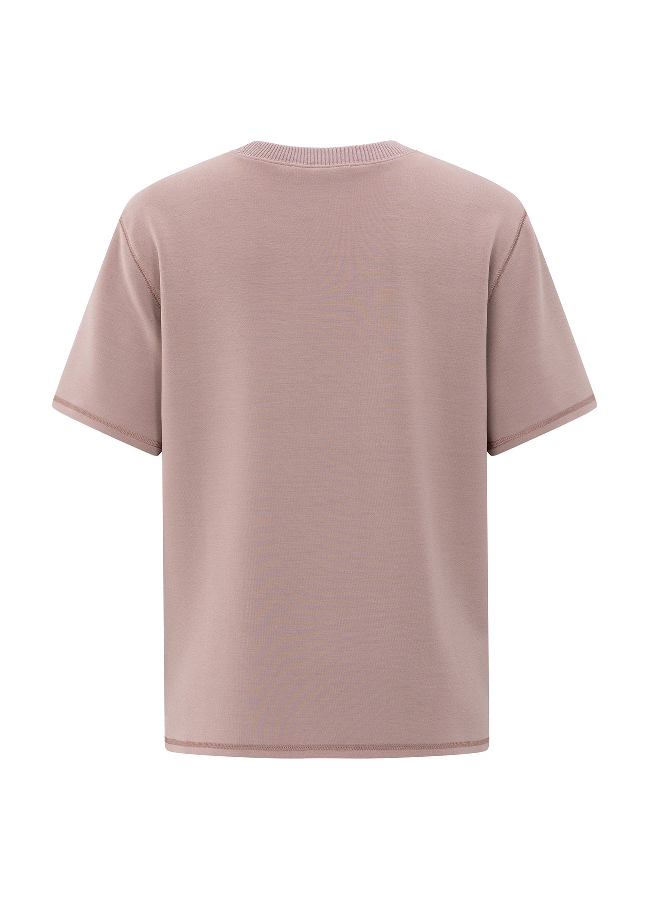 Short Sleeve Sweatshirt With K : Blush Pink 99016