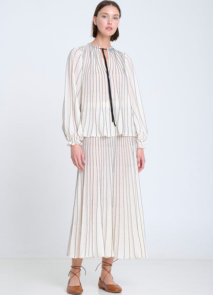 Skirt : 1003-Ecru