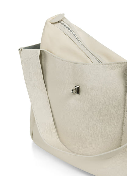 Leather Shopper : Kit Beige 99044